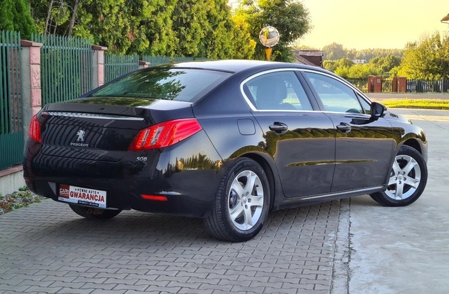 Peugeot 508 cena 29800 przebieg: 267000, rok produkcji 2011 z Sławno małe 704